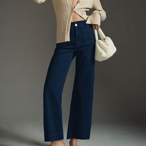 Anthropologie Maeve the Colette high rise wide leg jeans